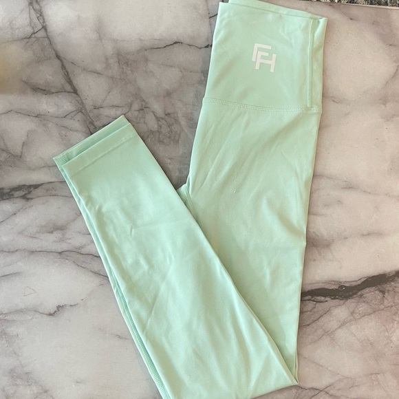 First Health Apparel Mint Apple Leggings - Picture 1 of 4